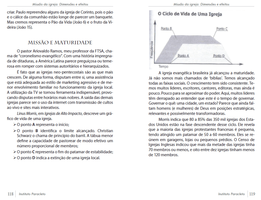 Missão e maturidade