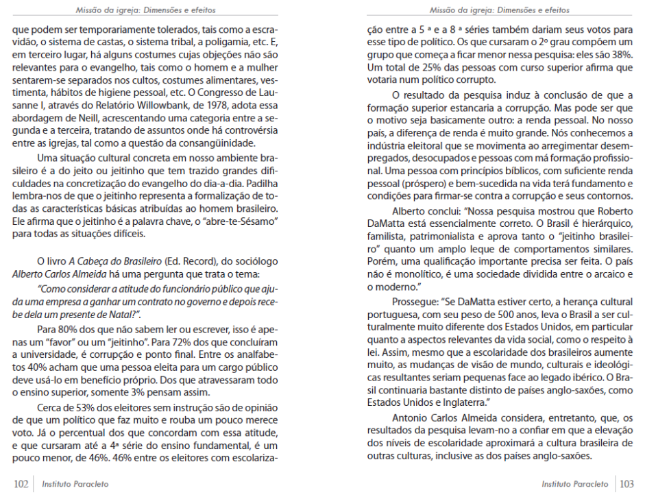 Cabeça do brasileiro